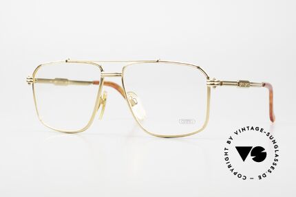 Gerald Genta New Classic 03 24kt Made in Japan Qualität, echte, rare vintage Brille in fühlbarer Wahnsinnsqualität, Passend für Herren