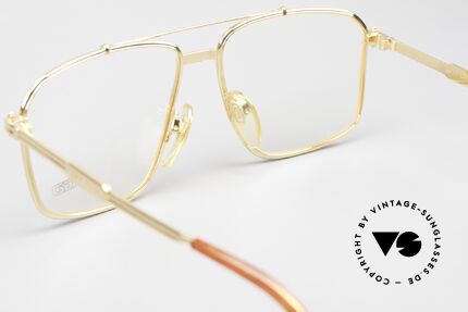 Gerald Genta New Classic 03 24kt Made in Japan Qualität, KEINE Retrobrille, sondern ein kostbares altes Original!, Passend für Herren