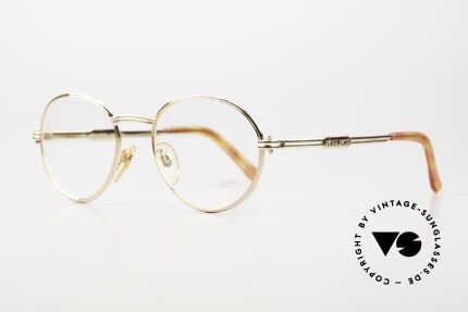 Gerald Genta New Classic 02 24kt Brille für die Ewigkeit, entwarf u.a. die „GRANDE Sonnerie“ (Preis: ca. $1 Mio.), Passend für Herren und Damen