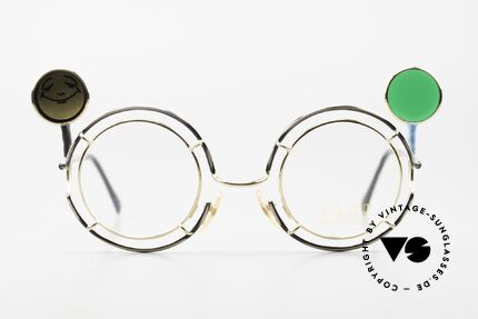 Taxi ST7 by Casanova Ampelbrille Stimmungsbrille, mit wechselbaren Ampelzeichen gemäß der Stimmung, Passend für Herren und Damen