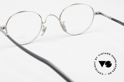 Lunor VA 108 Panto Brille Antik Silber, Größe: medium, Passend für Herren und Damen
