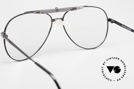 Alpina PCF 250 Sportliche 90er Aviator Brille, Rahmen kann natürlich beliebig verglast werden, Passend für Herren