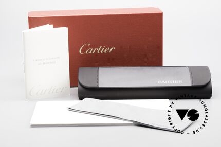 Cartier T-Eye Rimless Titanium Brille Randlos, Größe: medium, Passend für Herren und Damen