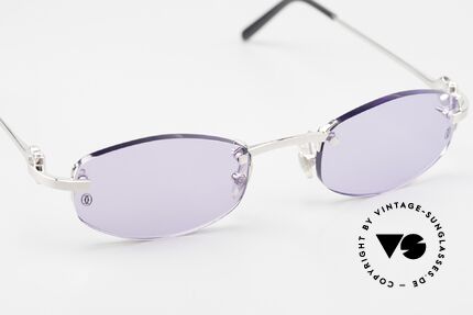 Cartier Meltem Luxus Sonnenbrille Randlos, ca. 20 Jahre altes ungetragenes Cartier Original, Passend für Herren und Damen
