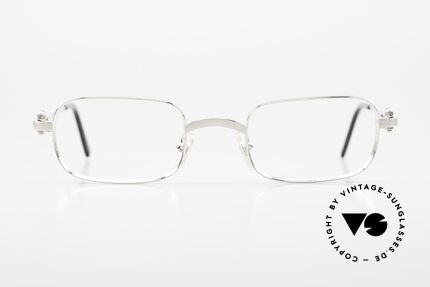 Cartier Dreamer Luxus Fassung Platin Gebürstet, edles und sehr markantes Design, in Gr. 50°23, 140, Passend für Herren und Damen