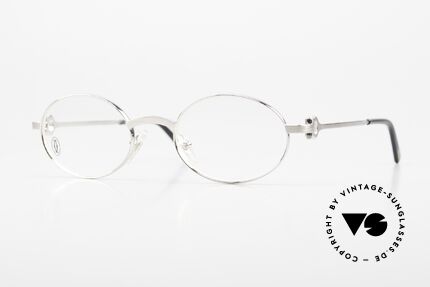 Cartier Spider - S Luxus Brille Platin Gebürstet Details