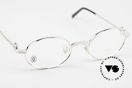 Cartier Spider - S Luxus Brille Platin Gebürstet, ungetragene Rarität mit orig. Verpackung von Cartier, Passend für Herren und Damen