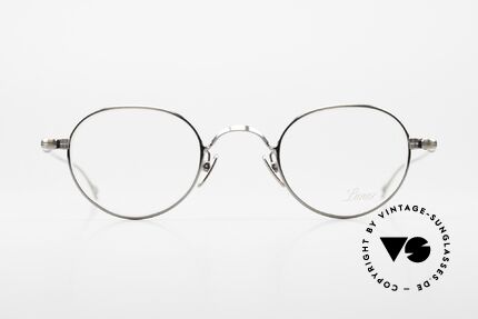Lunor V 108 Vintage Brille In Antik Metall, ohne große Logos; stattdessen mit zeitloser Eleganz, Passend für Herren
