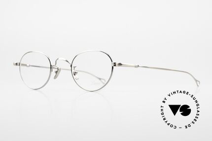 Lunor V 108 Vintage Brille In Antik Metall, Modell V 108: sehr elegante Pantobrille für Herren, Passend für Herren