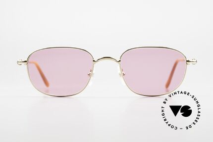Cartier Vega Vesta Durch die rosarote Brille sehen, Unisex-Modell aus der Cartier 'CERCLE FIN' Serie, Passend für Herren und Damen