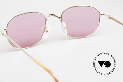 Cartier Vega Vesta Durch die rosarote Brille sehen, KEINE RETRO Cartier Brille; ein Original von 1999, Passend für Herren und Damen