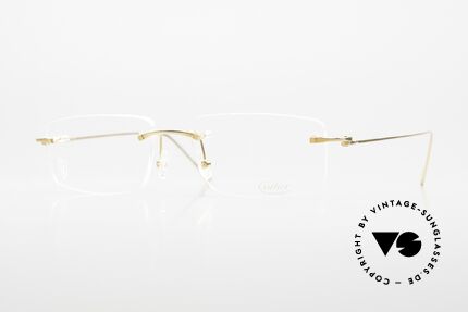 Cartier Precious Metal 18kt Echtgold Brille Details