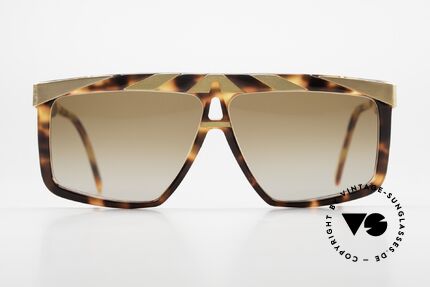 Alpina G81 Sonnenbrille 24kt Vergoldet, das meistgesuchte Modell der 'Genesis Project' Serie, Passend für Herren und Damen