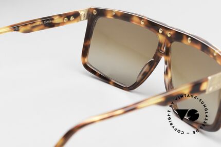 Alpina G81 Sonnenbrille 24kt Vergoldet, ungetragen (wie alle unsere vintage ALPINA Brillen), Passend für Herren und Damen