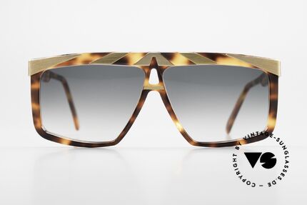Alpina G81 24kt Vergoldete Sonnenbrille, das meistgesuchte Modell der 'Genesis Project' Serie, Passend für Herren und Damen
