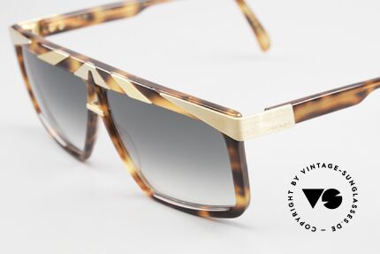 Alpina G81 24kt Vergoldete Sonnenbrille, echte Handarbeit aus den 80ern (made in W.Germany), Passend für Herren und Damen