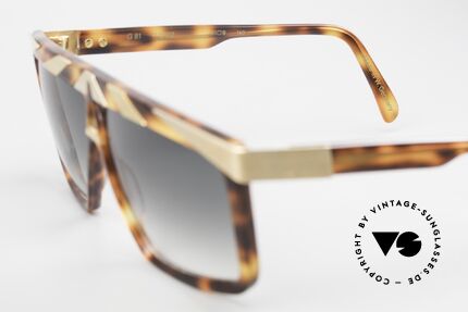 Alpina G81 24kt Vergoldete Sonnenbrille, ein 80er Unikat (kann auch optisch verglast werden), Passend für Herren und Damen