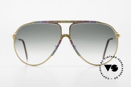 Alpina M1 Limited 80er Titanium Edition, absolute Kult-Brille und begehrte Sammlerbrille, Passend für Herren und Damen