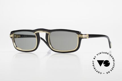 Cartier Vertigo Rare Luxus Sonnenbrille 90er, seltene Cartier vintage Sonnenbrille in Größe 52°24, Passend für Herren und Damen