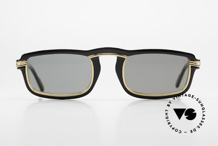 Cartier Vertigo Rare Luxus Sonnenbrille 90er, Luxus-Sonnenbrille designed wie eine XL Lesebrille, Passend für Herren und Damen