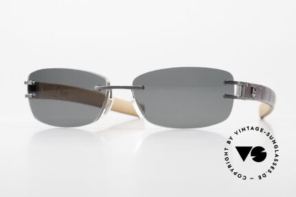 Tag Heuer L-Type 0115 Randlose Luxus Sonnenbrille Details