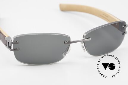 Tag Heuer L-Type 0115 Randlose Luxus Sonnenbrille, sportlicher und luxuriöser 'Avantgarde' Lifestyle, Passend für Herren und Damen
