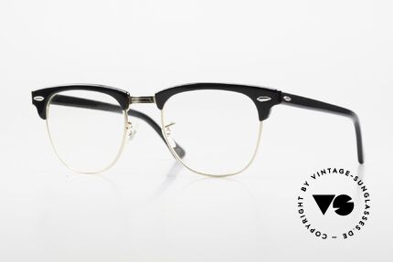 Ray Ban Clubmaster II Large Limited Edition B&L USA, original 90er Jahre Brille von RAY-BAN, USA, Passend für Herren