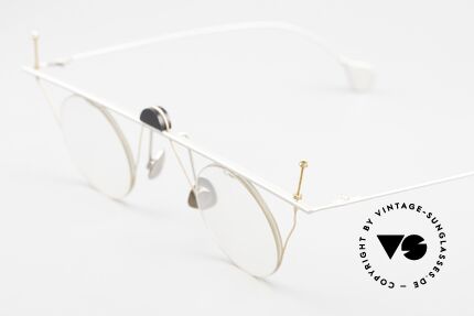 Paul Chiol 07 Randlose Kunstbrille Bauhaus, ausschließlich erstklassige Rahmen-Komponenten, Passend für Herren und Damen