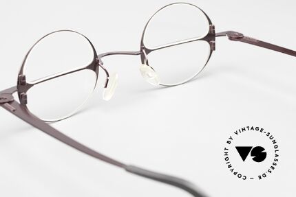 Theo Belgium Bi-Cycle Bifokal Gleitsichtbrille, mal eine vintage Designer Fassung der etwas anderen Art, Passend für Herren und Damen