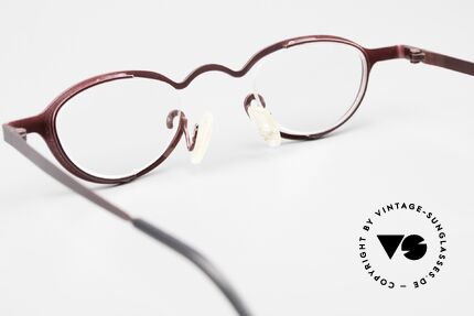 Theo Belgium Pipo Schöne Damenbrille Von 2001, die Fassung ist NICHT gleitsichtfähig (Lesebrille), Passend für Damen