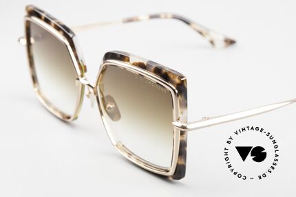 DITA Narcissus Eckige Damensonnenbrille, eine Kombination aus Luxus & "Los Angeles Lifestyle", Passend für Damen