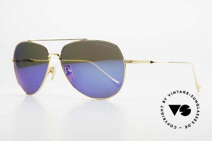 DITA Flight 004 Polarisierende Sonnengläser, blau-verspiegelte & polarisierende Sonnengläser, Passend für Herren