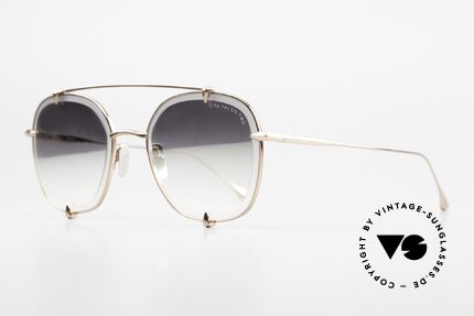 DITA Talon Two Titan Sonnenbrille Verspiegelt, silber-verspiegelte und verlaufende Sonnengläser, Passend für Herren und Damen