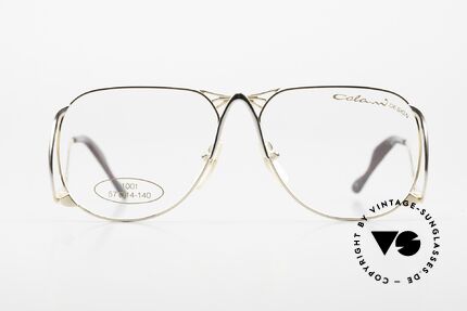 Colani 1001 Außergewöhnliche Damenbrille, stabiler Metall-Rahmen in absoluter Spitzen-Qualität, Passend für Damen