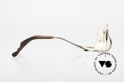 Colani 1001 Außergewöhnliche Damenbrille, KEINE Retrobrille; ein vintage Original in Größe 57/14, Passend für Damen