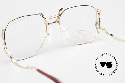 Colani 1052 80er Brille Mit Glitzer Effekt, Größe: medium, Passend für Damen