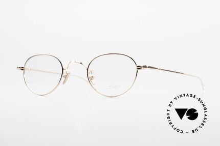 Lunor V 107 Edle Metallbrille Rose Gold Details