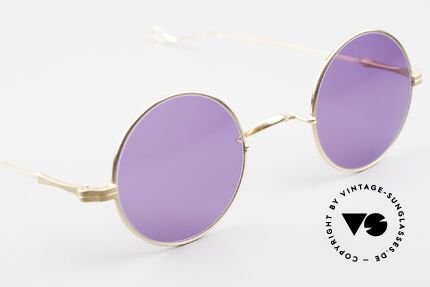 Lunor II 23 Limited Edition Matt Gold, diese Qualitätsfassung kann beliebig verglast werden, Passend für Herren und Damen