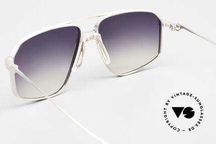 Jacques Marie Mage Jagger Aviator Titan Sonnenbrille, Größe: large, Passend für Herren