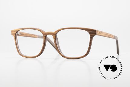 Kerbholz Ludwig Holzbrille Herren Buchenholz Details