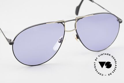 Metzler 0878 80er En Vogue Sonnenbrille, KEINE Retrobrille, sondern ein echtes altes Original, Passend für Herren