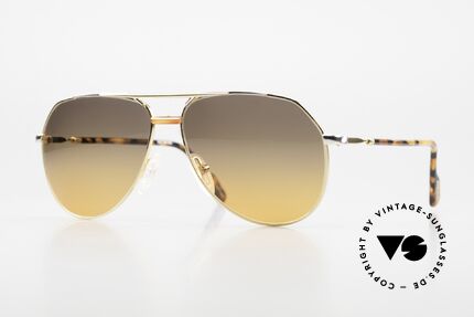 Alpina PCF 211 Rare 90er Aviator Brille Details