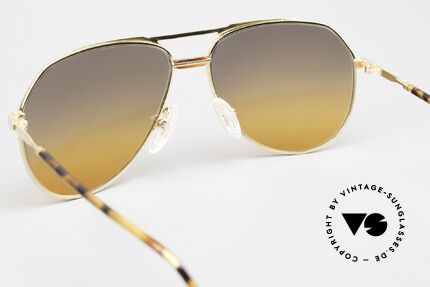 Alpina PCF 211 Rare 90er Aviator Brille, Rahmen kann natürlich beliebig verglast werden, Passend für Herren