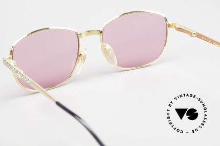 Bugatti EB507 Die Rosarote Luxus Brille, KEINE RETRObrille, sondern ein altes ORIGINAL!, Passend für Herren und Damen