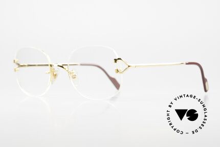 Cartier Serrano Ultra Seltene Large 55mm, 22kt vergoldete Fassung für Damen & auch Herren, Passend für Herren und Damen