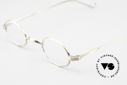 Lunor II 04 XS Brille Special Edition Oval, Brillen-Design in Anlehnung an frühere Jahrhunderte, Passend für Herren und Damen Lunor II 04 XS Brille Special Edition Oval, Brillen-Design in Anlehnung an frühere Jahrhunderte, Passend für Herren und Damen