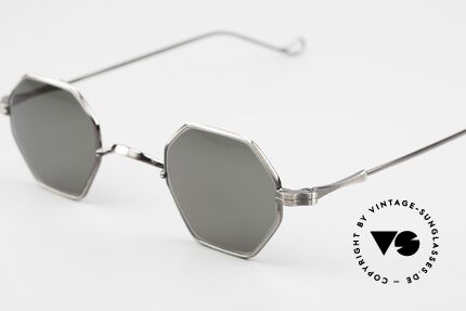 Lunor II 11 XS Pantosonnenbrille Eckig, sehr aufwändige & kostbare Galvanik in antik-silber, Passend für Herren und Damen Lunor II 11 XS Pantosonnenbrille Eckig, sehr aufwändige & kostbare Galvanik in antik-silber, Passend für Herren und Damen