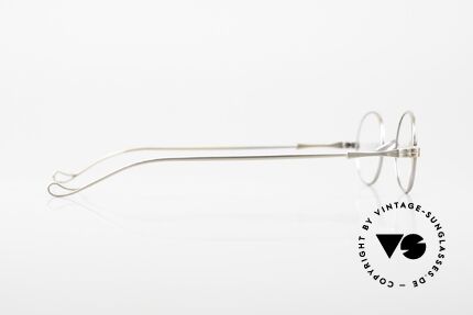 Lunor II 10 Limited Metallbrille Antik Gold, die Demogläser sollten durch optische ersetzt werden, Passend für Herren und Damen