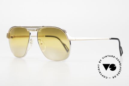 Essilor 2373 2in1 Brille Gold Gradient, überlegene Stabilität und Haltbarkeit aller Gestellteile, Passend für Herren