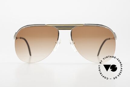 Essilor 2374 2in1 Brille Nylor Aviator, ein wahres 80er Jahre Kunsthandwerk der alten Schule, Passend für Herren